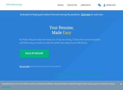 Homepage - My Perfect Resume Review