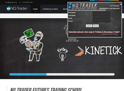 Homepage - NQ Trader Review