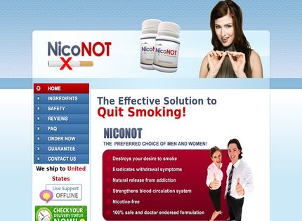 Homepage - NicoNot Review