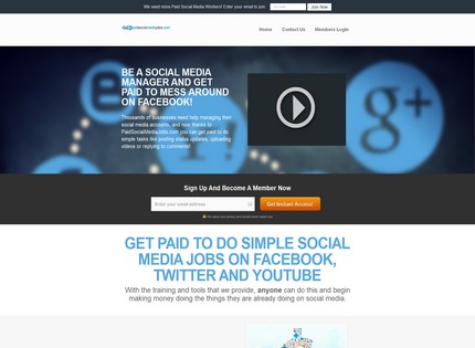 Homepage - Paid Social Media Jobs Review