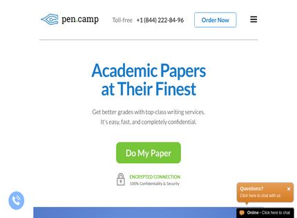 Homepage - PenCamp Review