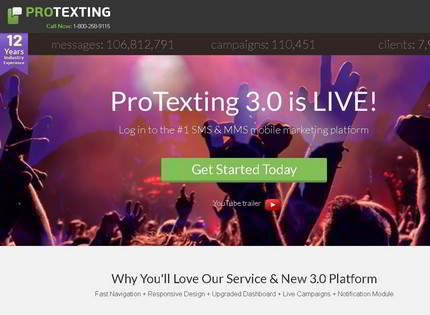 Homepage - ProTexting Review