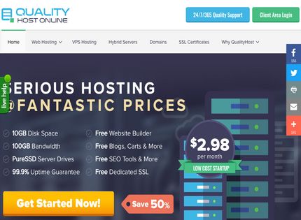 Homepage - Quality Host Online Review