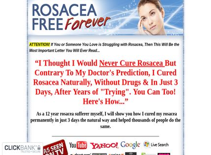 Homepage - Rosacea Free Forever Review