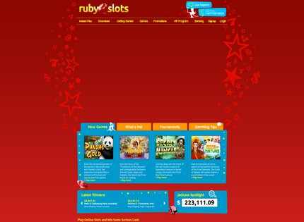 Homepage - Ruby Slots Casino Review