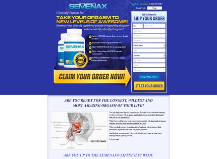 Homepage - Semenax Review