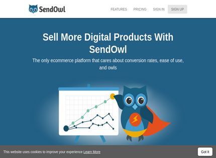 Homepage - SendOwl Review