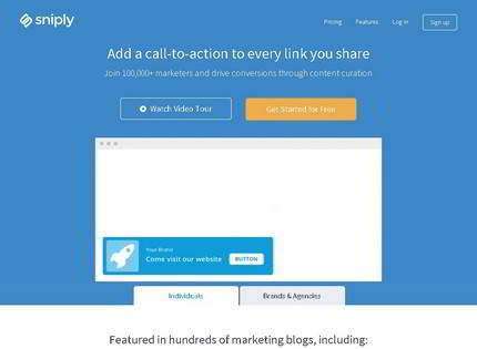 Homepage - Sniply Review