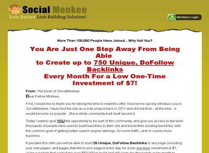 Homepage - SocialMonkee Review