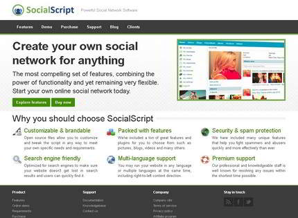Homepage - SocialScript Review
