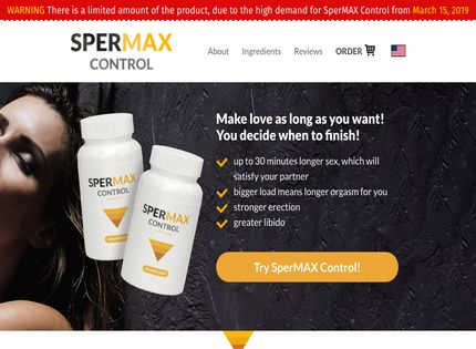Homepage - SperMAX Control Review