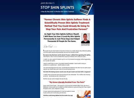 Homepage - Stop Shin Splints Review
