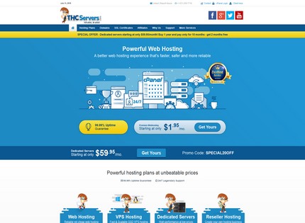 Homepage - THCServers.com Review