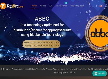 Homepage - TOPBTC Review