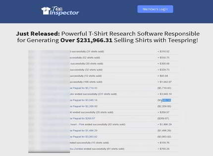 Homepage - Tee Inspector Review