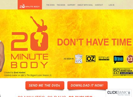 Homepage - The 20 Minute Body Review