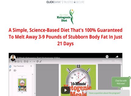 Homepage - The 3-Week Ketogenic Diet Review