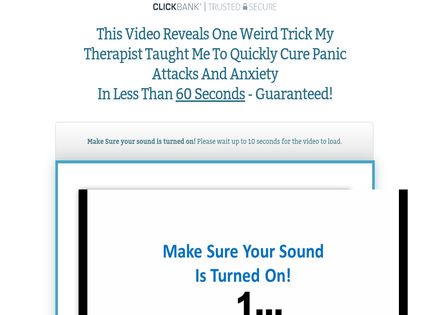 Homepage - The 60 Second Panic Solution Review
