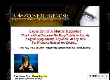 Homepage - The Art Of Covert Hypnosis Review