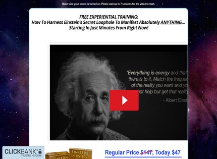 Homepage - The Einstein Success Code Review