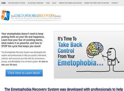 Homepage - The Emetophobia Recovery System Review