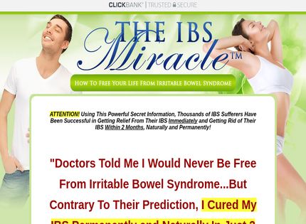 Homepage - The IBS Miracle Review
