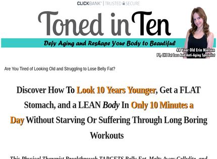 Homepage - Toned In Ten Fitness Review