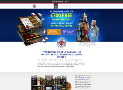 Homepage - UK Casino Club Review