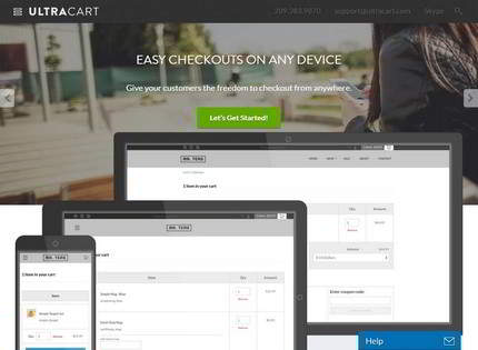 Homepage - UltraCart Review