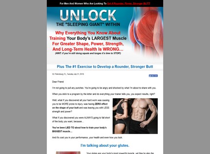 Homepage - Unlock Your Glutes Review