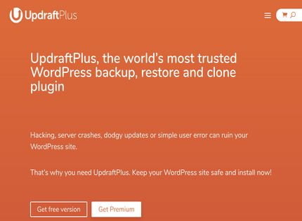 Homepage - UpdraftPlus Review