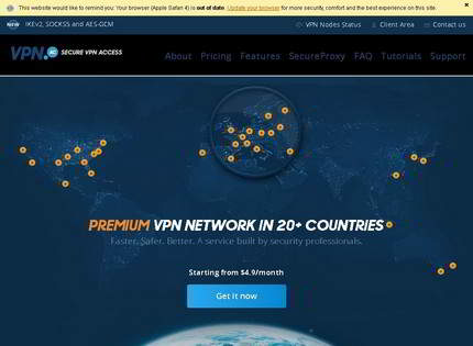 Homepage - VPN.AC Review