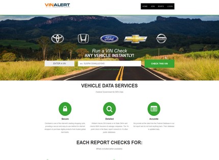 Homepage - VinAlert Review