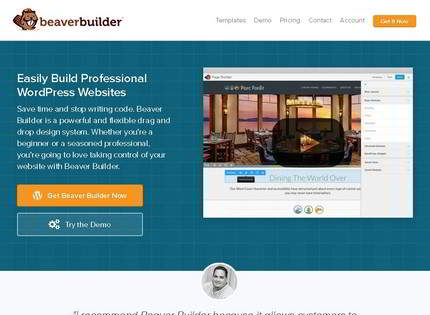 Homepage - WP Beaver Builder Review