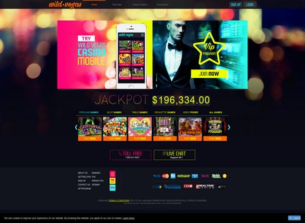 Homepage - Wild Vegas Casino Review
