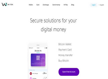 Homepage - Wirex Review