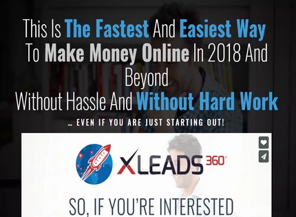 Homepage - Xleads 360 Review