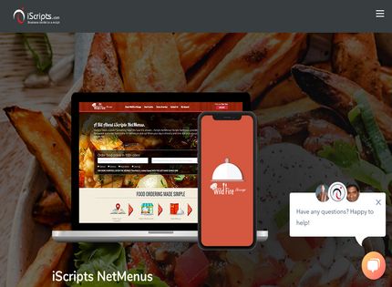 Homepage - iScripts NetMenus Review
