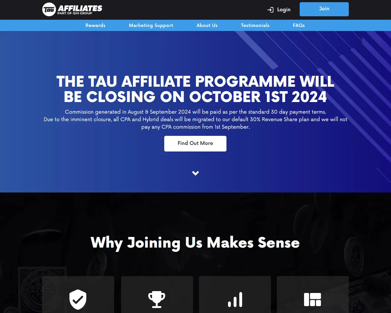 Tau Affiliates Tau Affiliates