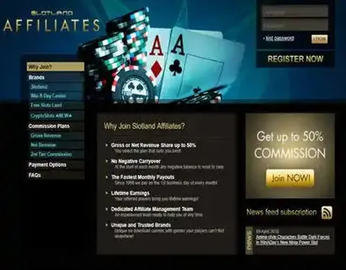 Slotland Affiliates