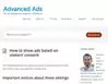 Gallery - WP Advanced Ads Review