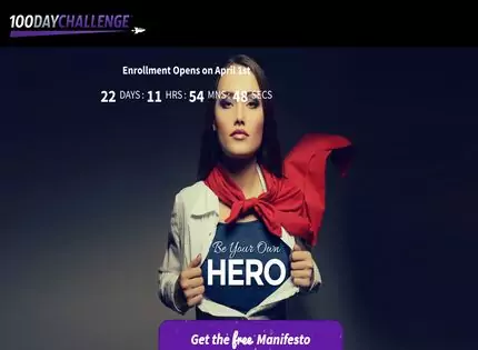 Homepage - 100 Day Challenge Review