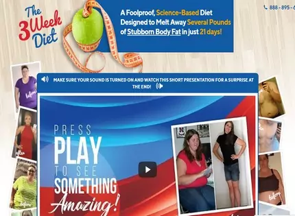 Homepage - 3 Week Diet Review