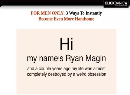 Homepage - 51 Handsome Guy Secrets Review