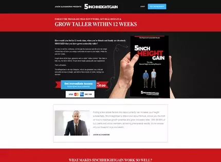 Homepage - 5InchHeightGain Review