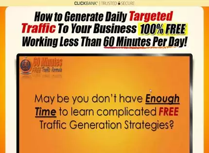 Homepage - 60 Minutes Free Traffic Formula Review