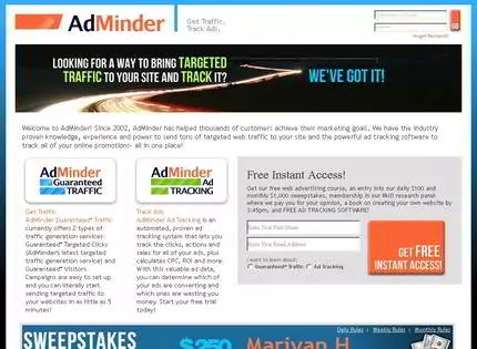 Homepage - ADMinder Review