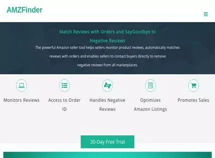 Homepage - AMZFinder Review