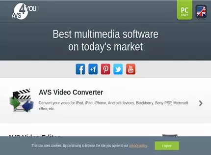 Homepage - AVS Video Converter Review
