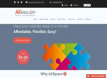 Homepage - AXSpace Review
